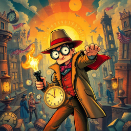 Chrono-Capers: Whose Time Is It Anyway? - Text-based game