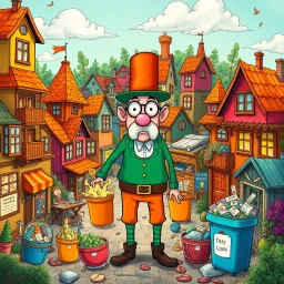 Whose Bin Is It Anyway? - Text-based game