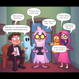 Whose Ghost Is It Anyway? - Text-based game