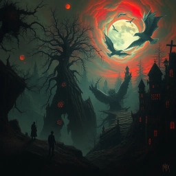 Nightmare Chronicles: Whose Nightmare Is It Anyway? - Text-based game