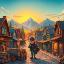 Whose Logs Are These, Anyway? - Text-based game