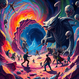Spectrum Wars: Whose Dimension Is It Anyway? - Text-based game