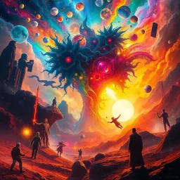 Spectrum Wars: Which Dimension Is It Anyway? - Text-based game