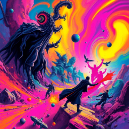 Spectrum Wars: Whose Dimension is it Anyway? - Text-based game