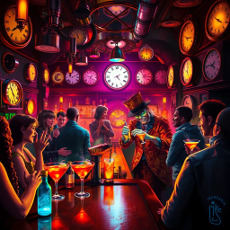 ChronoCocktail: Whose Time Is It Anyway? - Text-based game