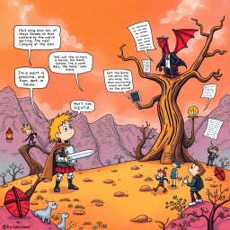 Whose Adventure Is It Anyway? - Text-based game