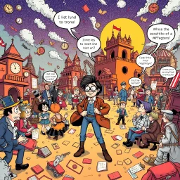 Chronochaos: Whose Time is it Anyway? - Text-based game