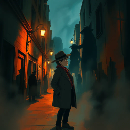 Whose Shadow Is It Anyway? - Text-based game