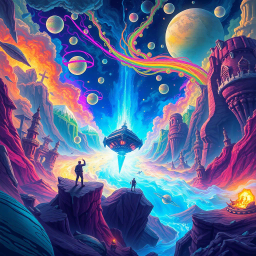 Spectrum Wars: Which Dimension Is It Anyway? - Text-based game