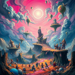 Chronicles of Chaos: Whose World Is It Anyway? - Text-based game