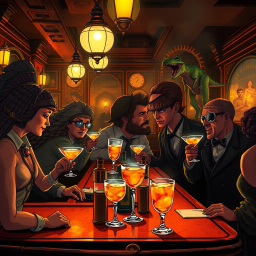 ChronoCocktail: Whose Time Is It Anyway? - Text-based game