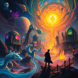 Spectrum Wars: Whose Dimension Is It Anyway? - Text-based game