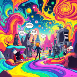 Sci-Fi Comedic Adventure text games
