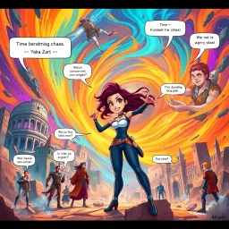 ChroniChaos: Whose Time Is It Anyway? - Text-based game