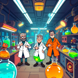 Whose Lab is it Anyway? - Text-based game