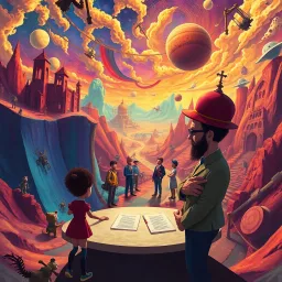 Spectrum Wars: Which Dimension Is It Anyway? - Text-based game