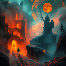 Nightmare Chronicles: Whose Nightmare Is It, Anyway? - Text-based game