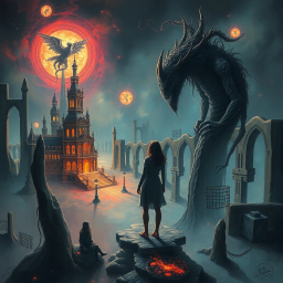 Nightmare Chronicles: Who's Dreaming This? - Text-based game