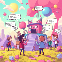 MetaQuest: Whose Adventure Is It Anyway? - Text-based game