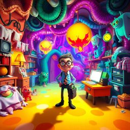 Nightmare Chronicles: Whose Nightmare Is It Anyway? - Text-based game