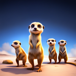 Meerkat Adventures - Text-based game