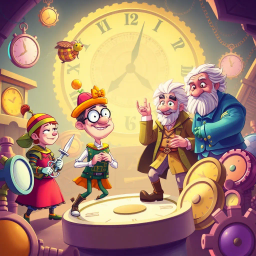 Chronomangle: Whose Time Is It Anyway? - Text-based game