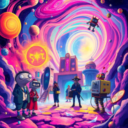 Spectrum Wars: Which Dimension Is It Anyway? - Text-based game