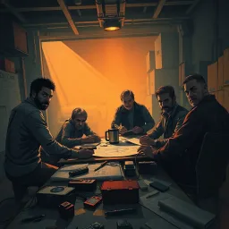 The Heist: Unlikely Allies - Text-based game