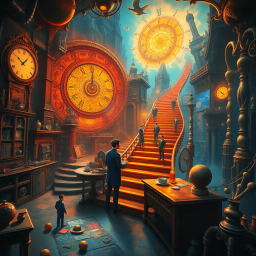 ChronoCrack: Whose Time Is It Anyway? - Text-based game