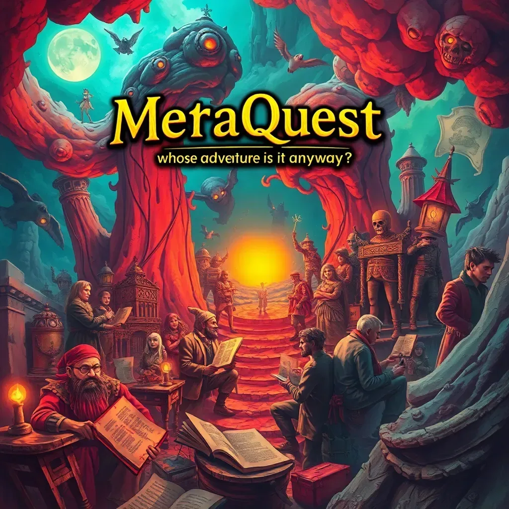 MetaQuest: Whose Adventure Is It Anyway?