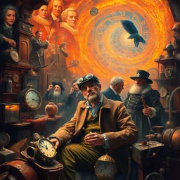 Chrono Clash: Whose Time Is It, Anyway? - Text-based game