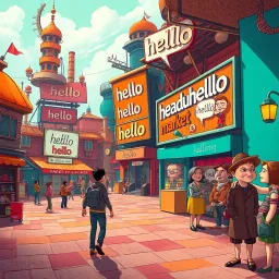 Whose Hello, Anyway? - Text-based game