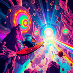 Spectrum Wars: Which Dimension Is It Anyway? - Text-based game