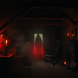 The Haunted Attic - Text-based game