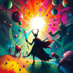 Spectrum Wars: Whose Dimension Is It Anyway? - Text-based game