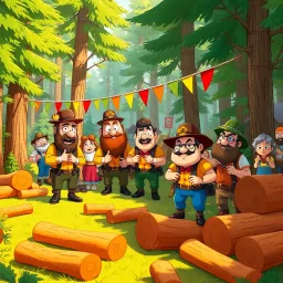 Whose Logs Are These, Anyway? - Text-based game