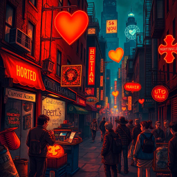 Whose Heart Is It, Anyway? - Text-based game