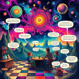 Ego Odyssey: Whose Adventure is it Anyway? - Text-based game