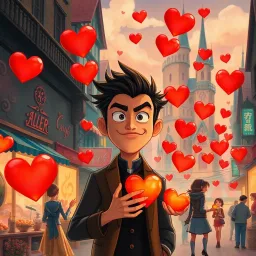 Heartstrings: Whose Heart is it Anyway? - Text-based game