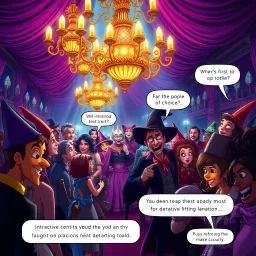 Masquerade of Shenanigans - Text-based game