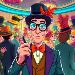 Whose Hat Is It Anyway? - Text-based game