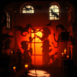 Whose Shadow Is It Anyway? - Text-based game