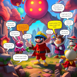 MetaQuest: Whose Adventure Is It Anyway? - Text-based game