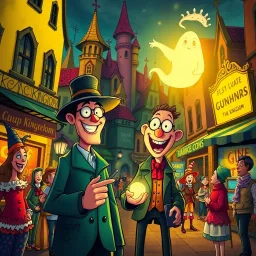 Whose Giggle Is It Anyway? - Text-based game