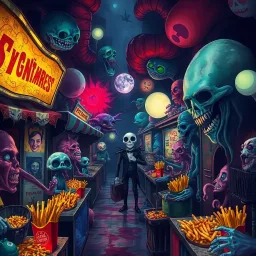 Nightmare Exchange: Whose Dream Is It Anyway? - Text-based game