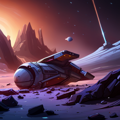 Starship Crash-landing Text Game — Infinity Arcade