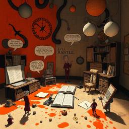 Metamayhem: Whose Adventure Is It Anyway? - Text-based game