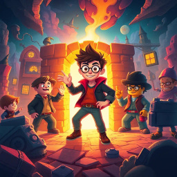 MetaMayhem: Whose Adventure Is It Anyway? - Text-based game