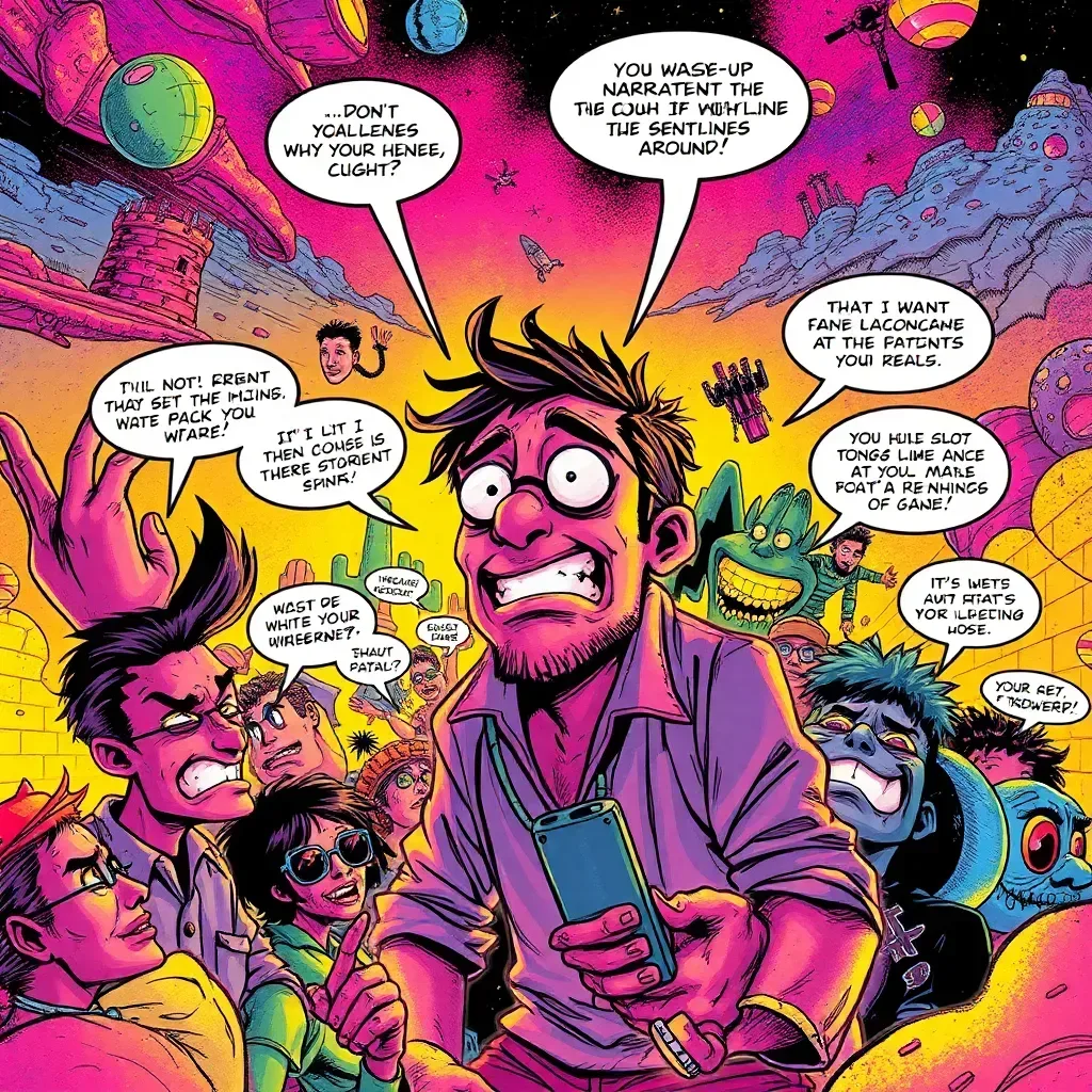 Metamayhem: Whose Adventure Is It Anyway?