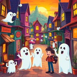 Whose Ghost is it Anyway? - Text-based game